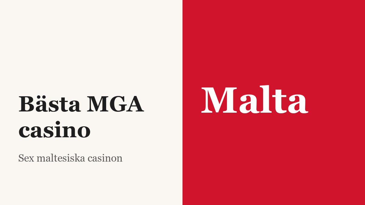 Bästa MGA casino – Malta