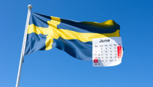 6 juni röd dag – nationaldagen och kompensation vid helg
